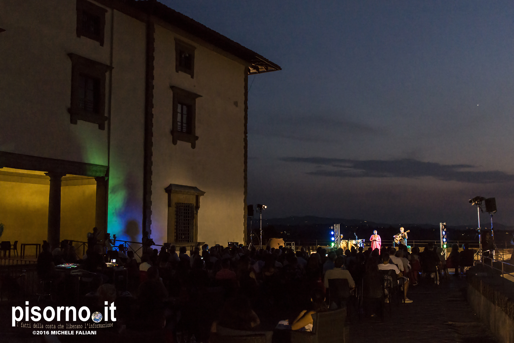Noa & Gil Dor live @ Forte Belvedere (Firenze, Italy), August 2nd 2018
