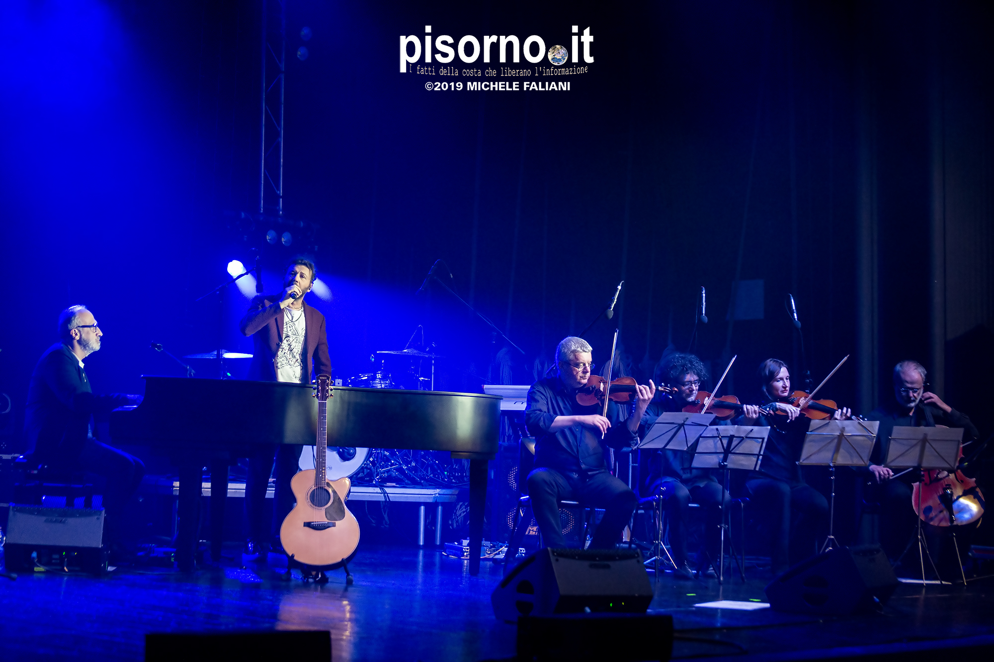 Paolo Vallesi e Oversea Orchestra live @ Teatro Puccini (Firenze, 23 Maggio 2019)
