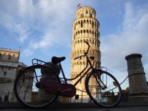 Pisa con bicicletta