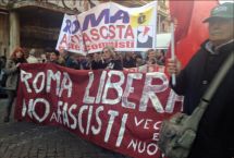 manifestazione roma 18febbraio