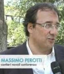 Massimo Perotti cantiere San Lorenzo viareggio.